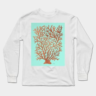 Copper Coral Long Sleeve T-Shirt